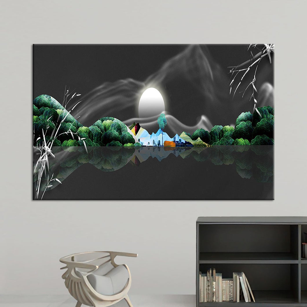 Зраците на мистичната месечина