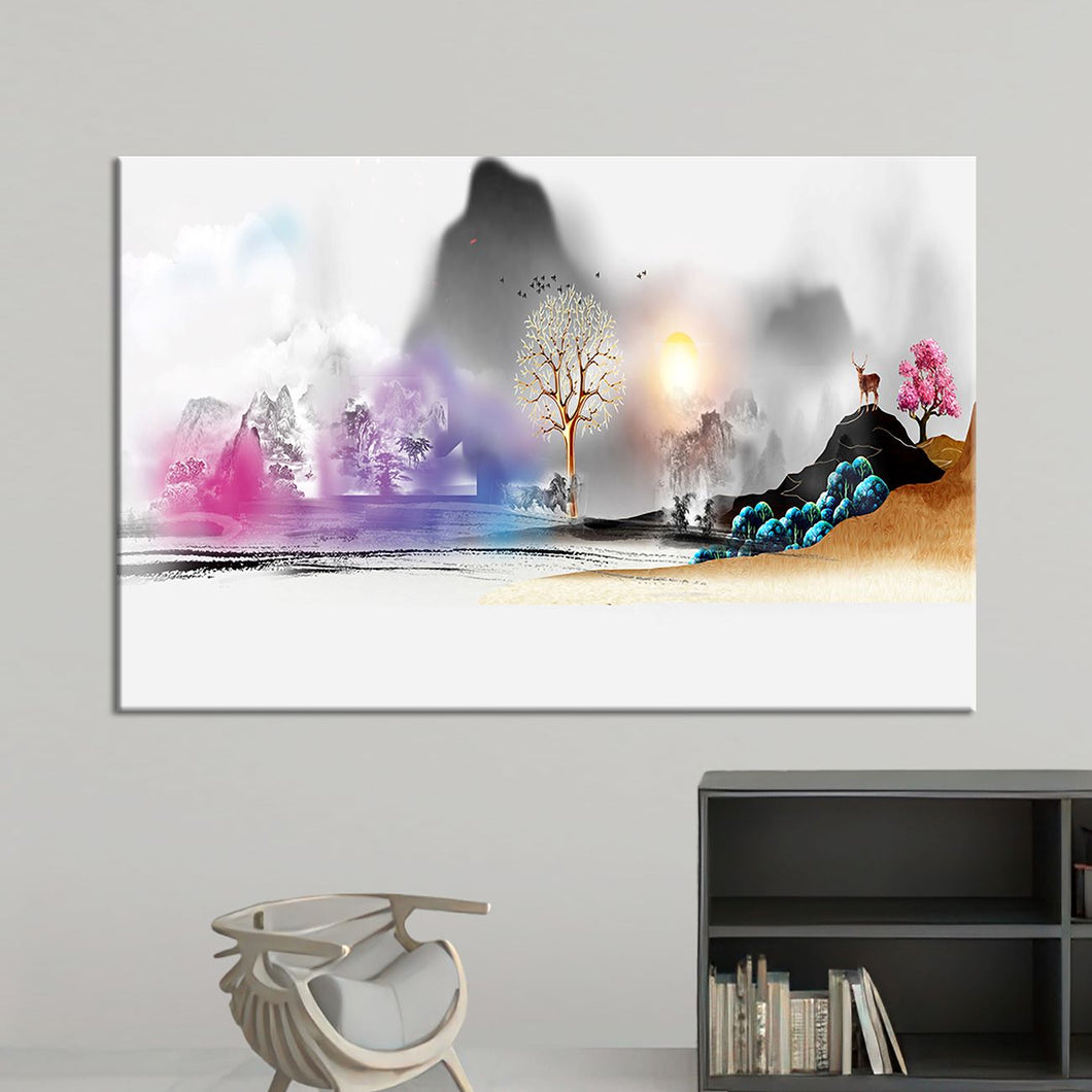 Мистични долини и облаци