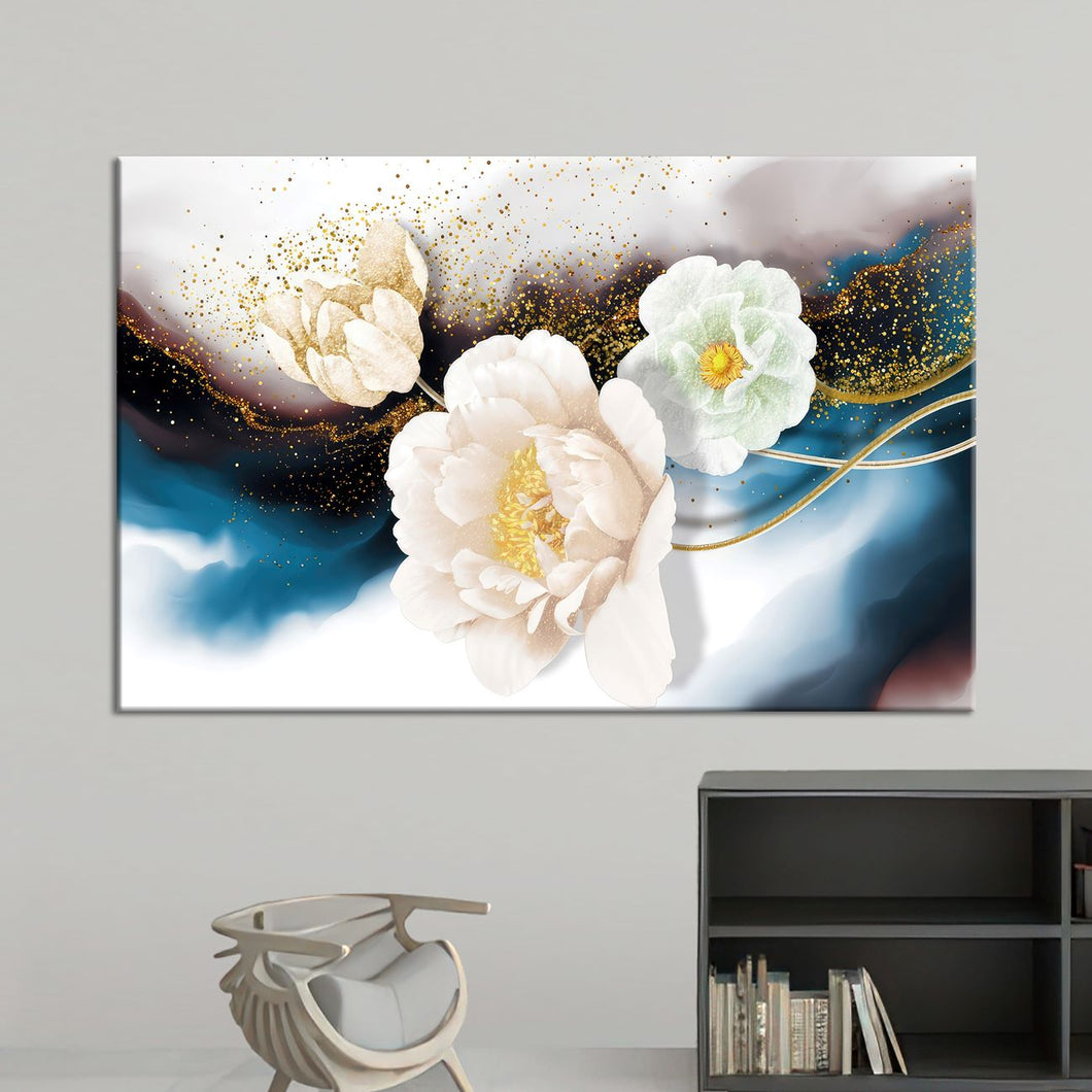 Цветови во златна магија