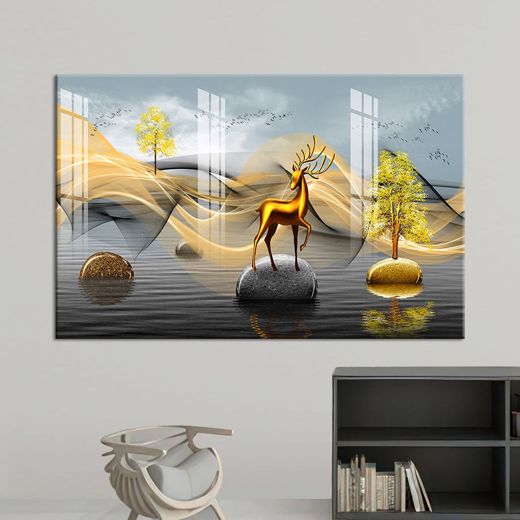 Златен елен на камењата на времето