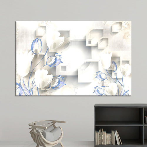 Бели цветови и форми