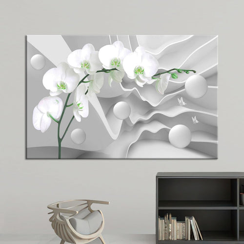 Бела тишина и цветови на спокојството