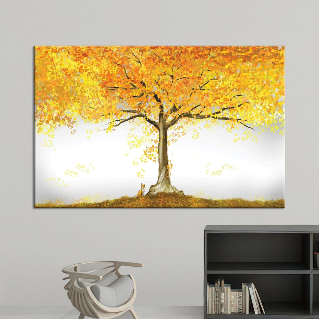 Златно дрво златни лисја