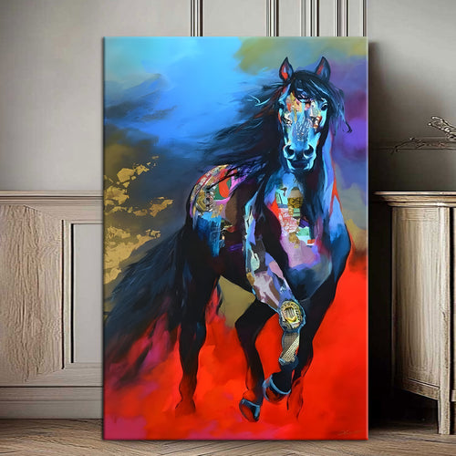 Огнен галоп во ноќта