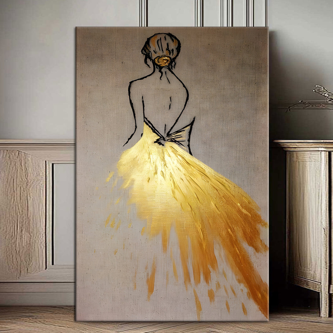 Златен фустан