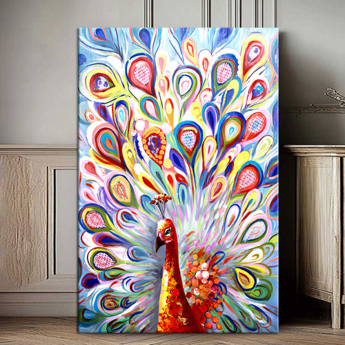 Шарените пердуви на паунот