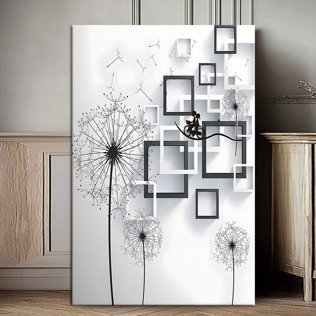 Црно бели коцки