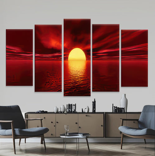 Зајдисонце на пламенот