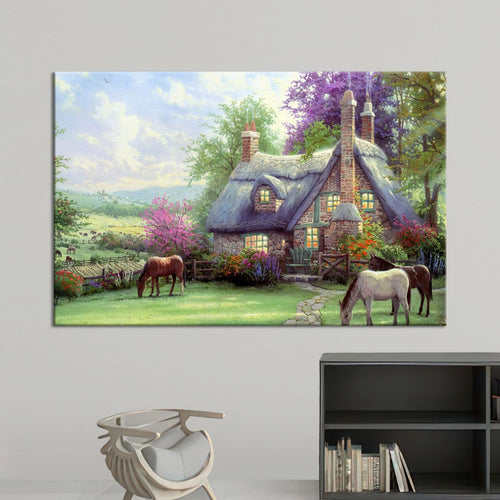 Мирот на колибата во шумата