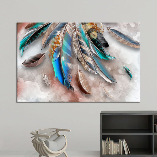 Абстрактни лисја и пердуви