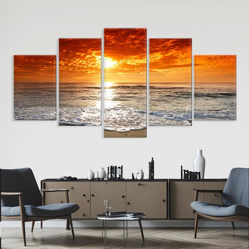 Залез на спокојниот брег