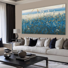 Вчитај ја сликата во галериски мод за гледање, НД018-Сини цветови во поле