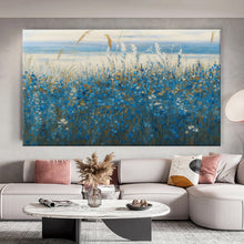 Вчитај ја сликата во галериски мод за гледање, НД018-Сини цветови во поле