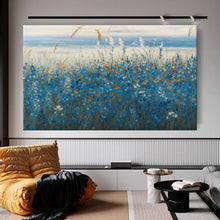 Вчитај ја сликата во галериски мод за гледање, НД018-Сини цветови во поле