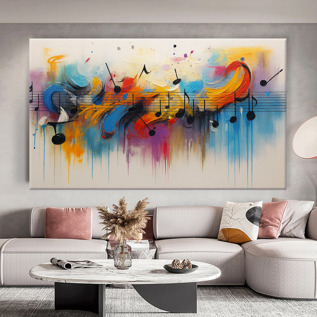 НД070-Поле со цветови музика