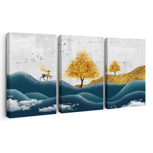 Вчитај ја сликата во галериски мод за гледање, Чуварот на шумата - Триптих