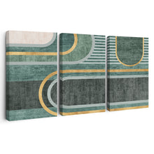 Вчитај ја сликата во галериски мод за гледање, Ритми во линии и бои  - Триптих