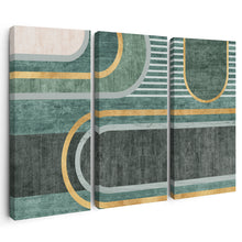 Вчитај ја сликата во галериски мод за гледање, Ритми во линии и бои  - Триптих