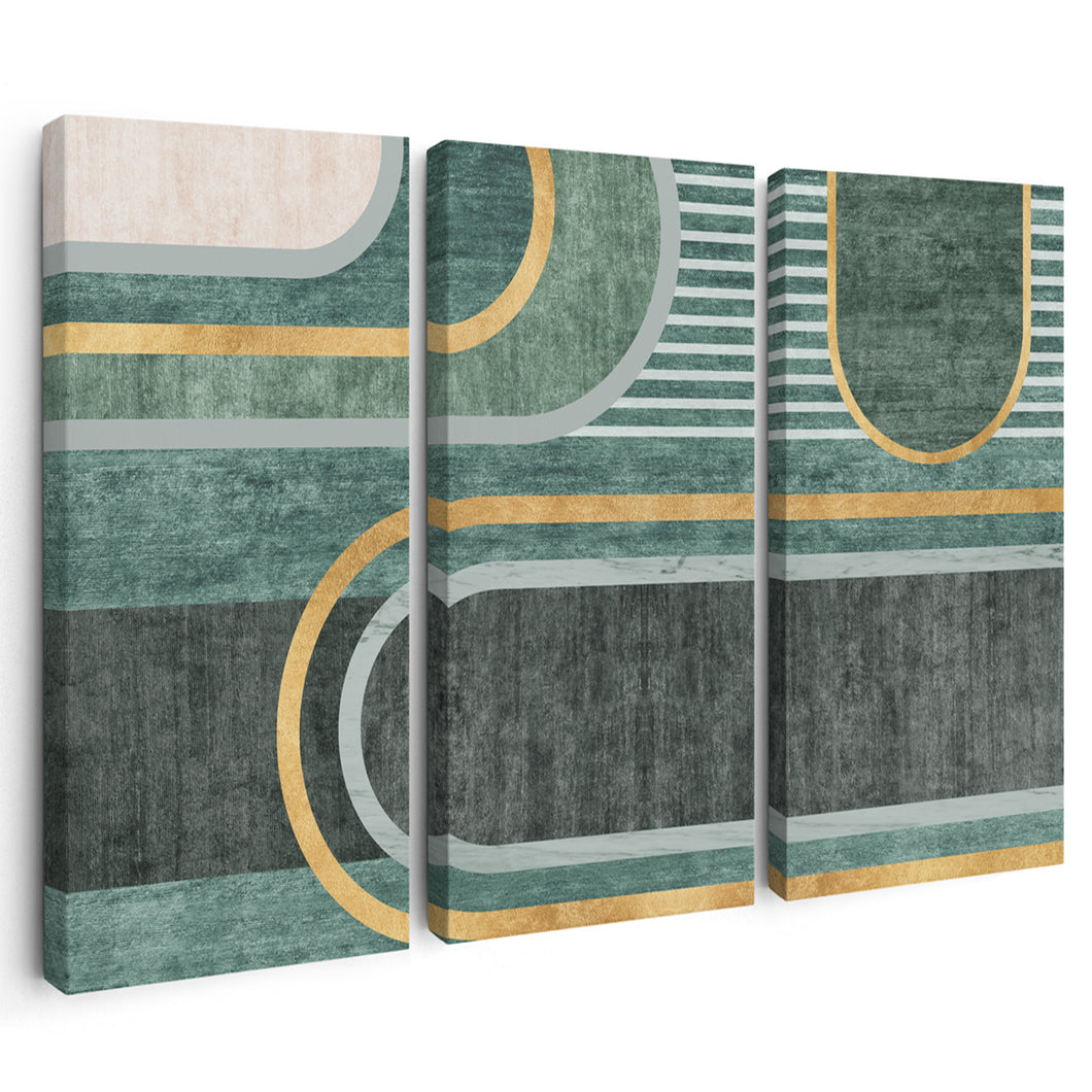 Ритми во линии и бои  - Триптих