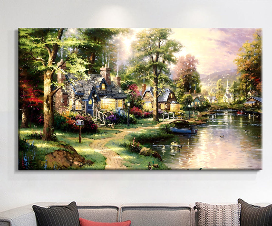 canvas printed painting