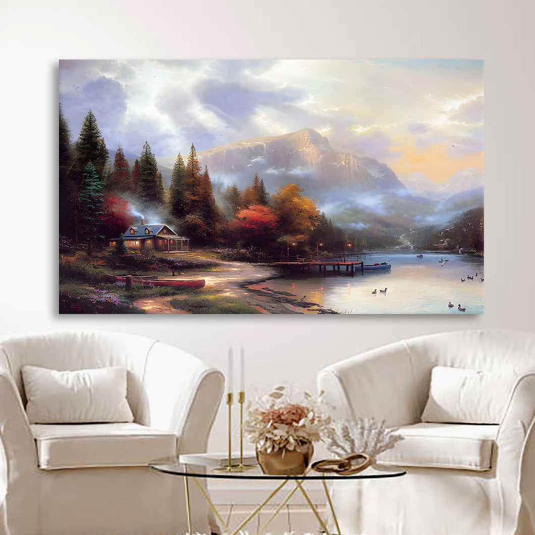 canvas printed painting