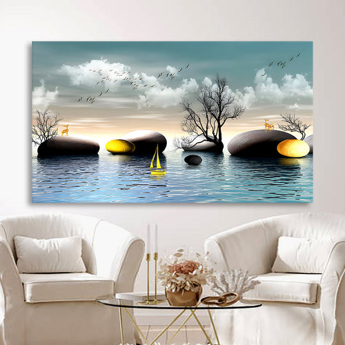 canvas printed painting